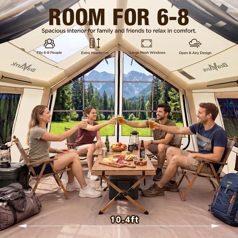 BravArrk Inflatable Tent for Camping